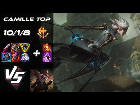 TOP Camille vs Kled - NA Grandmaster Patch 25.S2.7
