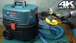 Bosch Gas Vacuum Cleaner 12-25 PL with Auto Power On and Outlet Testing and Unboxing