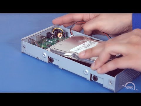 OWC Mercury Elite Pro: 3.5-inch Hard Drive Installation