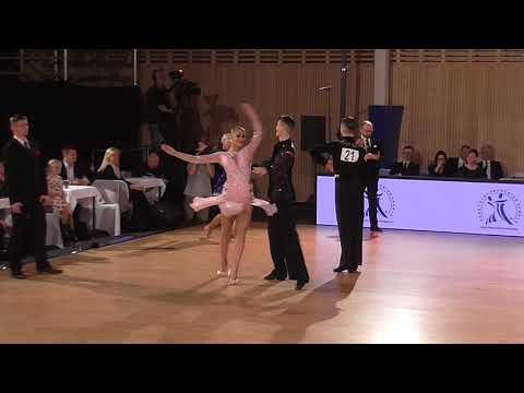 205 Roman Pecha - Eliška Koldová /MČR T10 2018/ Kojetín/ Dospělí/ Semifinále/ Rumba