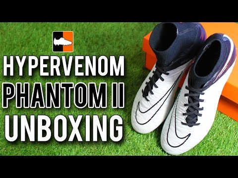 Tech Craft Hypervenom Phantom II Unboxing | Nike Leather Football Boots