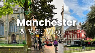 manchester & york vlog | seyahat ipuçları | yağmur | sokaklar ve restoran öneril