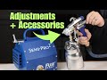 Gun Adjustments M Style HVLP w/ Fuji Semi Pro 2 Turbine Paint Sprayer