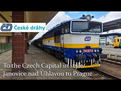 České Dráhy First Class | Janovice nad Úhlavou to Prague - TRIP REPORT
