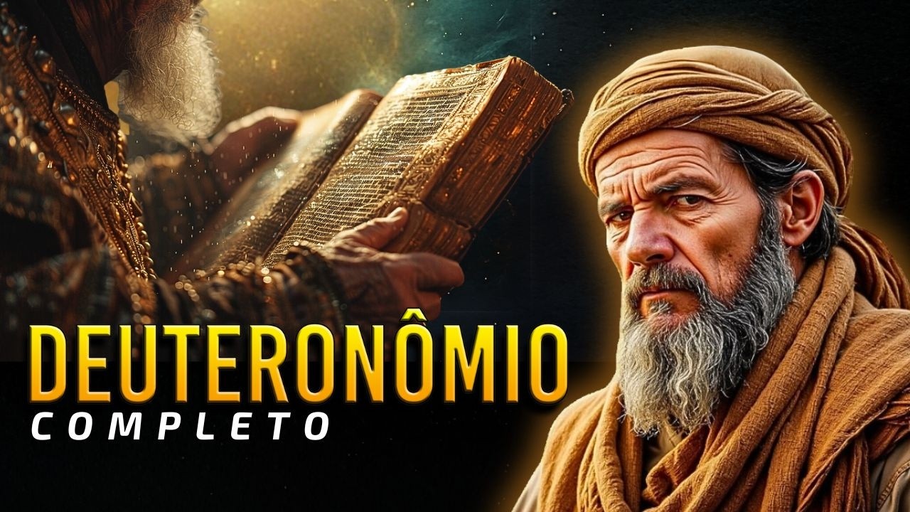 Livro de DEUTERONÔMIO Completo / A Revelação de Jesus Cristo no Antigo Testamento - BÍBLIA FALADA