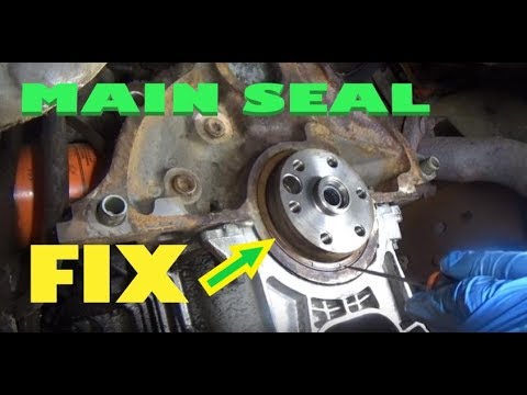 Rear Main Oil Seal Removal