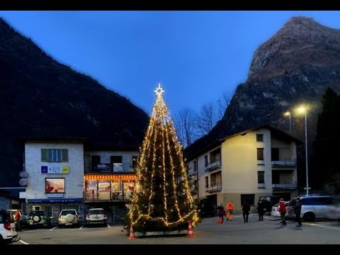 Olivone -  L'albero di Natale 2020