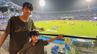 Piyush Or Kunali Ka 1st Cricket Match 😍 In Stadium