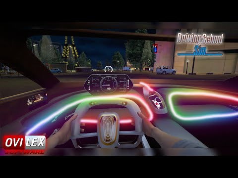 Driving School Sim - ALL Cars With Ambient Lighting [Game Launch | Sedans, Supercars, SUVs & More]