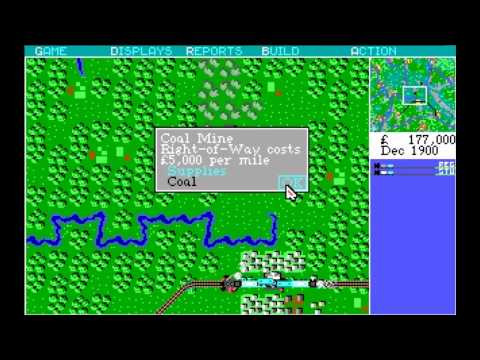 Let's Play: Railroad Tycoon 1 - #01 - Quer durch Deutschland - [ Deutsch ]