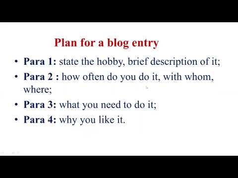 Видеоурок английского языка. 9 класс. Тема: 'The blog entry'