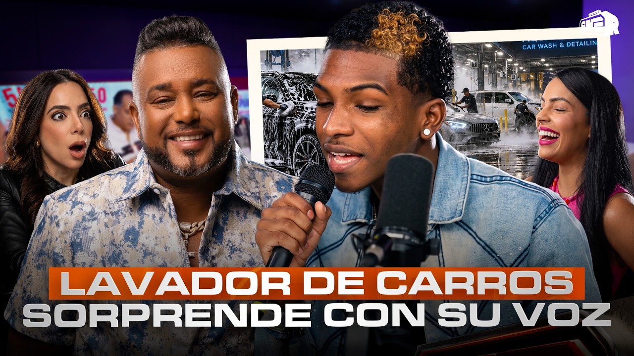 JOVEN LAVADOR DE CARROS SORPRENDE CON SU VOZ AL INTERPRETAR A LUIS MIGUEL DEL AMARGUE