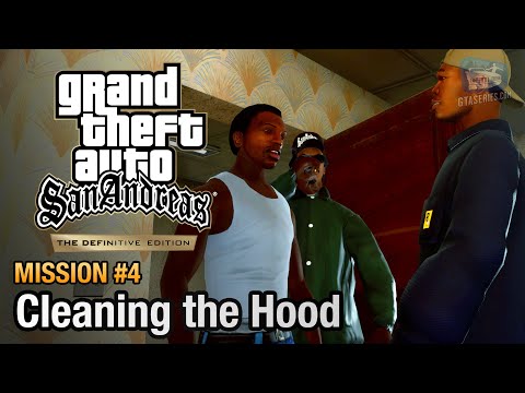 GTA San Andreas Definitive Edition - Mission #4 - Cleaning the Hood