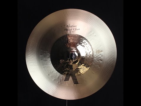Zildjian 19" K Custom Hybrid China - 1546g (video demo) image 2