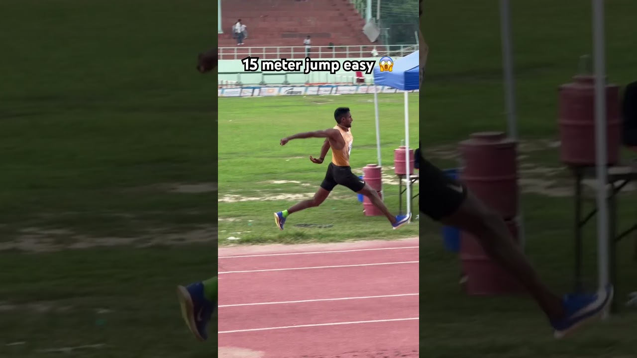 Triple jump men’s 15 meter jump national player #trending #olympicsport #sports #army #olympics
