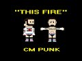 This Fire CHIPTUNE Mix Drum Cover CM Punk Theme Feat 8 Bit Universe