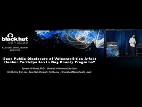 Does Public Disclosure of Vulnerabilities Affect Hacker Participation in Bug Bounty Programs?