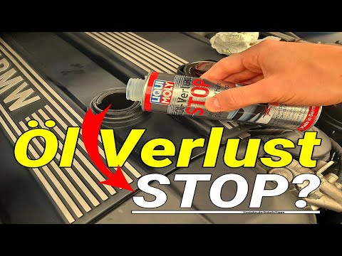 Liqui Moly Oil Loss Stop Application | Test | Experience - BMW E46 320i
