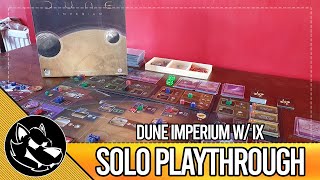 Dune Imperium w/ IX | Solo Playthrough and Review |