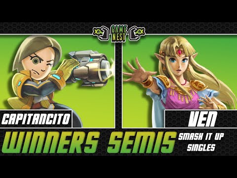 Capitancito (Mii Gunner) vs ven (Zelda) | Winners Semis Smash It Up 1/29/23