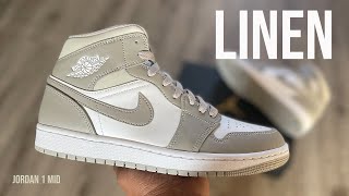 How The JORDAN 1 MID LINEN Got So Popular