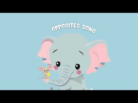 Opposites Song 🎶 | Big and Small, Fast and Slow, Hot and Cold!