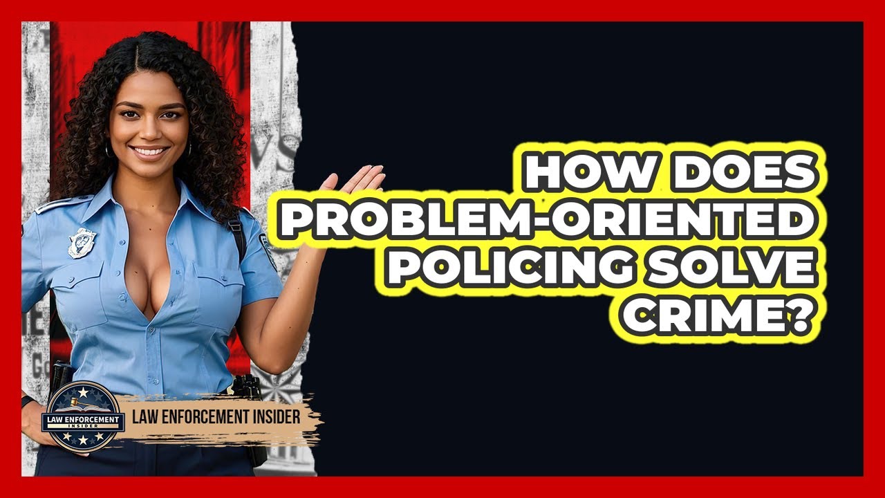 How Does Problem-Oriented Policing Solve Crime? - Law Enforcement Insider