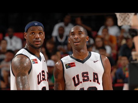 Kobe Bryant, LeBron James, Dwyane Wade DESTROY Lithuania vs 2008 Redeem Team USA Full Highlights