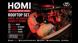 Rooftop Set — House, UK Garage, Trance & Techno | HØMI live @ Solo Roo