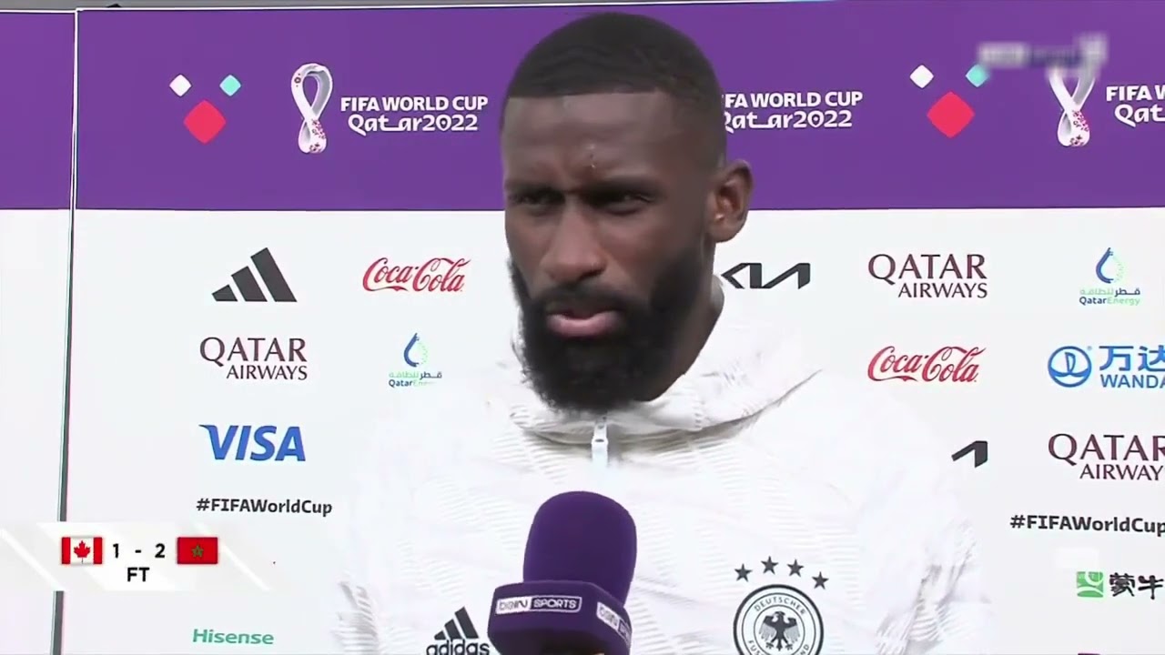 Unhappy Antonio Rüdiger Reacts To World Cup Exit & Hansi Flick's Future | Costa Rica 2 - 4 Germany