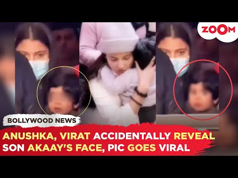 Anushka Sharma & Virat Kohli's Son Akaay Kohli makes FIRST Public appearance, video goes VIRAL!