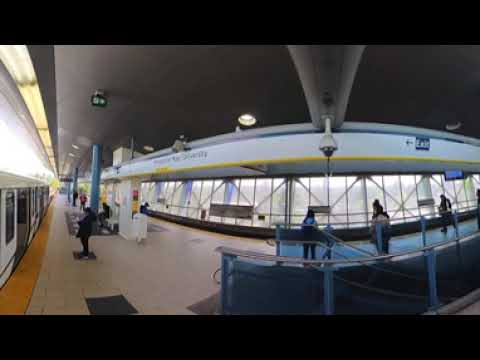 Burnaby - Skytrain - Millennium - Production Way-University - Platform