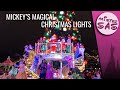 4K Mickey S Magical Christmas Lights At Disneyland Paris