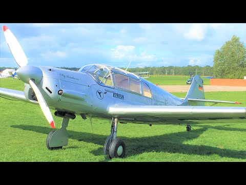 ME-108 Taifun Returns to the Sky Argus V-8 Sound