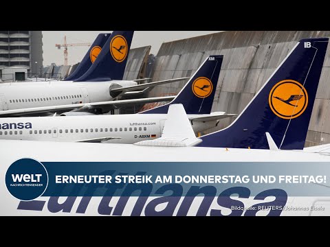LUFTHANSA: Neue Streiks bei der Airline! 200.000 Fluggäste von Ausfällen betroffen