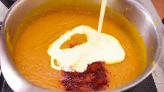 Chipotle paprikás sárgarépa leves recept VIDEÓ