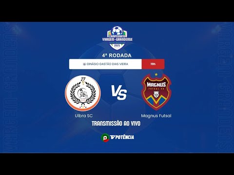 ULBRA X MAGNUS - CAMPEONATO VARGEM-GRANDENSE DE FUTSAL MASCULINO 2025 (4ª RODADA)