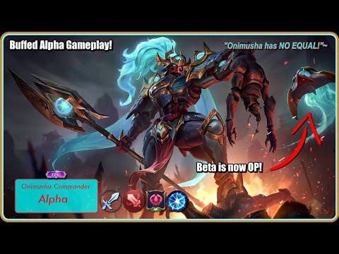 Buffed Alpha + Onimusha Commander Gameplay