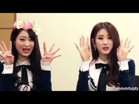 150301 나인뮤지스 드라마 명동 로얄호텔 팬싸인회 경리, 현아 귀요미