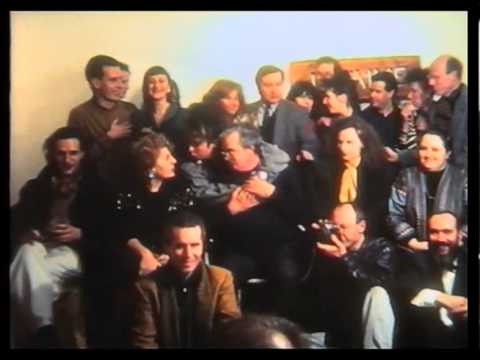 Chez Jacques Donguy et Sextia Gouirand après une performance de Serge III (1989) - Groupe #94