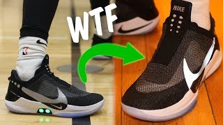 Nike Adapt BB Performance Test/Review! | The FIRST Auto Lacing basketball Shoe!