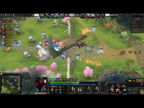 Dota 2 today 4 staff fighting in Boston major open Qualifier - FIGHT TV