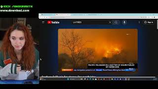 Amouranth's take on the LA Fires