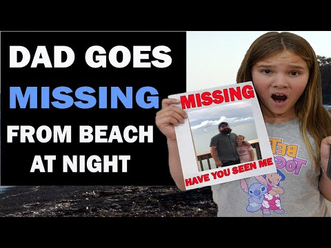 DAD Goes Missing From Beach At Night...What Happens Next Is Shocking! (creepy skit) Video