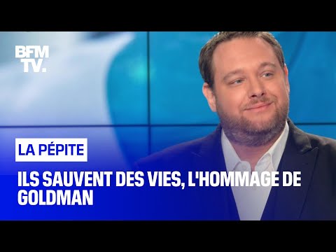 "Ils sauvent des vies", l'hommage de Goldman