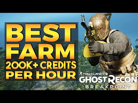 Ghost Recon Breakpoint | BEST SKELL CREDIT FARM! 200K CREDITS PER HOUR