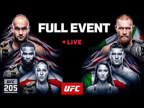 🚨 LIVE 🚨 UFC 205 Replay! | FULL EVENT