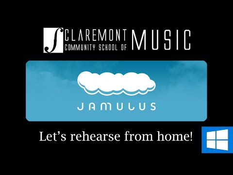 How To Set Up Jamulus (Microsoft Windows)