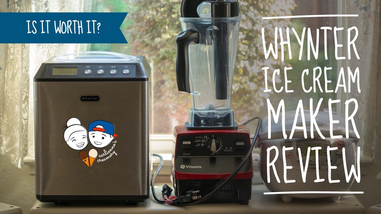 The Greatest Ice Cream Maker | Whynter Ice Cream Maker Review