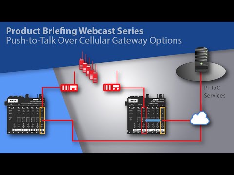 Push-to-Talk over Cellular Gateway Options